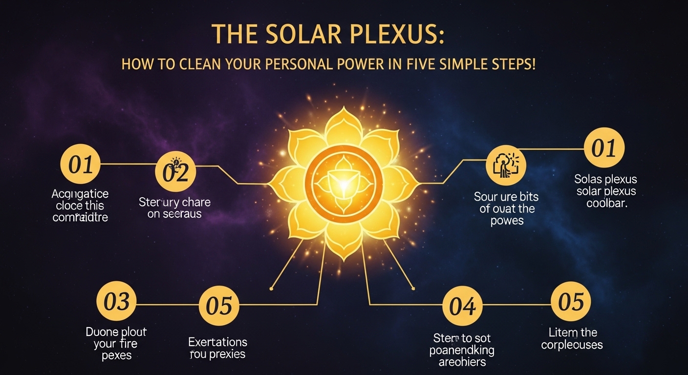 The Solar Plexus: How to clean your personal power in five simple steps! 1 Meditate with Fernando Albert