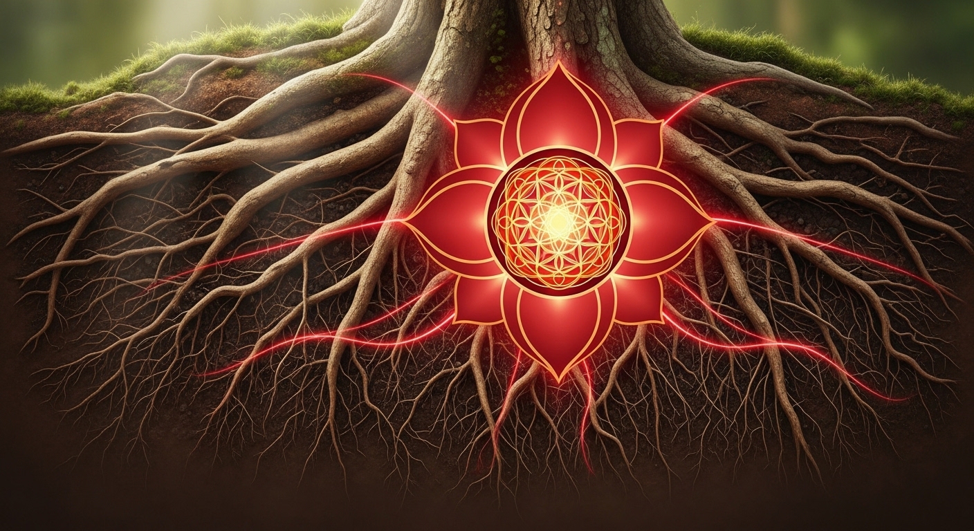 Root chakra connects you to life. Meditate with Fernando Albert