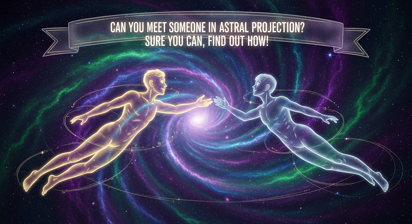 We can bylocate in other planes of existence. Add that to astral meeting! Meditate with Fernando Albert
