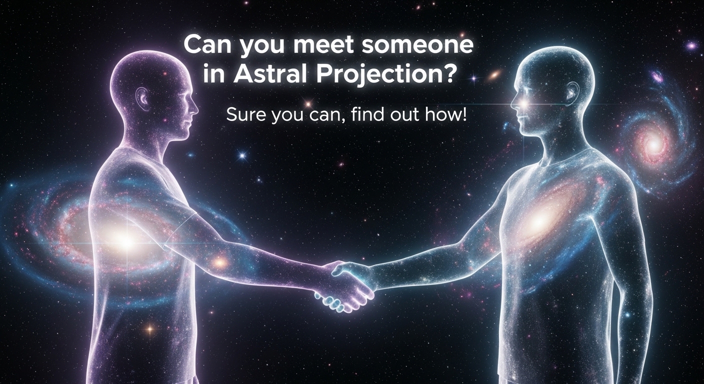 Can you meet someone in Astral Projection? Sure you can, find out how! 1 Meditate with Fernando Albert