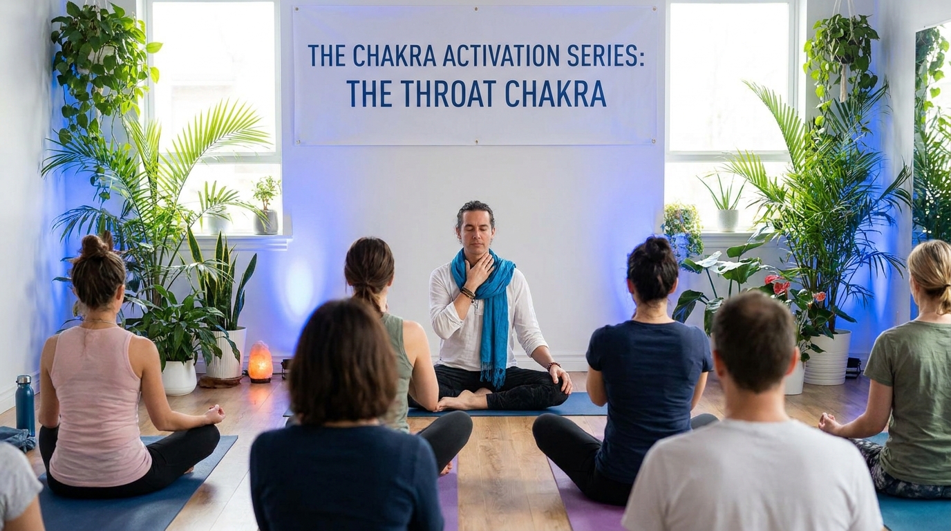 The Chakra Activation Series: The Throat Chakra 1 Meditate with Fernando Albert