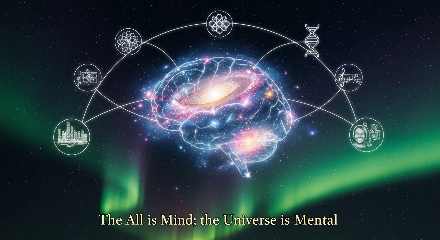 Principle of Mentalism: The first hermetic law of the Universe. What is it about? 2 Meditate with Fernando Albert