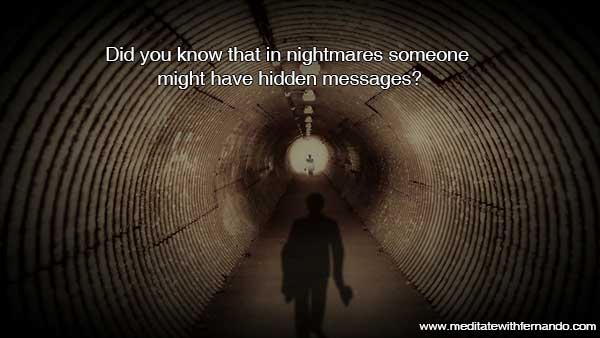 Nightmares have significance.