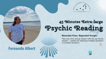 Extra-large Psychic Reading: Forty-Five Minutes