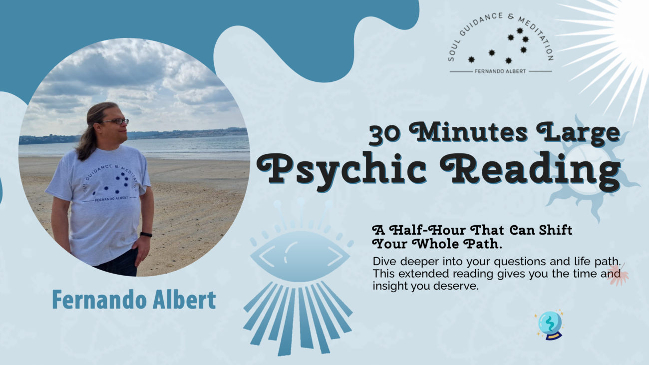 Large Psychic Reading: Thirty Minutes