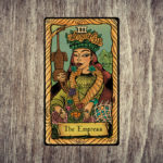 The Empress tarot card means that you can materialize abundance.