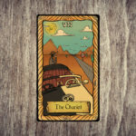 The Chariot Tarot Card upright means you are in control and focused.