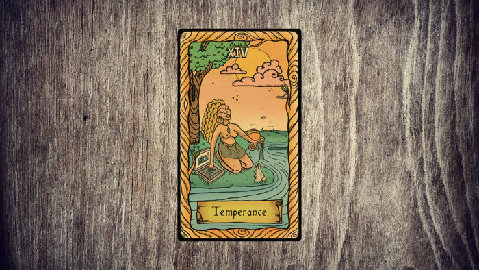 Temperance Tarot Card Meaning