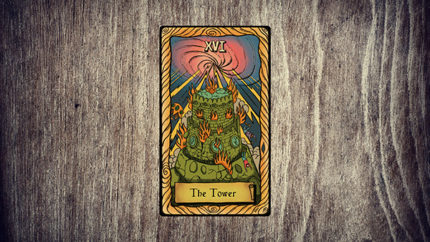 The Tower tarot card upright meaning revolves about forceful chaotic transformation.