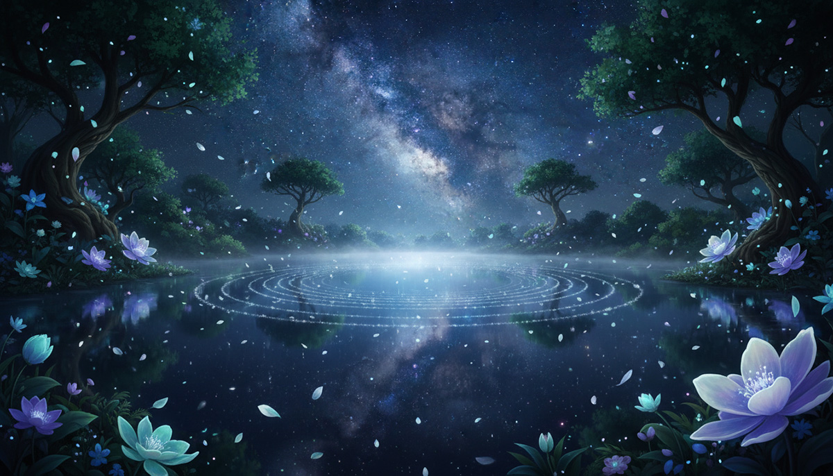 Soul healing meditation - The Majestic Lagoon of Stillness