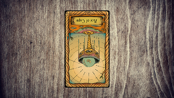 Ace of Cups Meaning in Reverse.