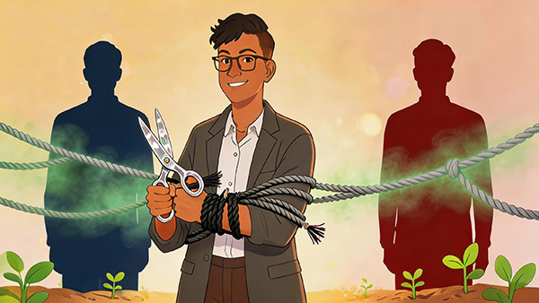 Cord Cutting Ritual relieves toxic connections.