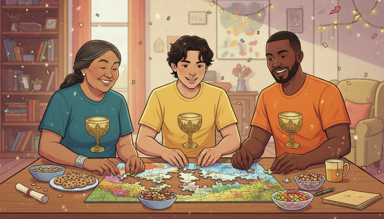 The Three of Cups' meaning in friendship revolves around companionship collective joy.
