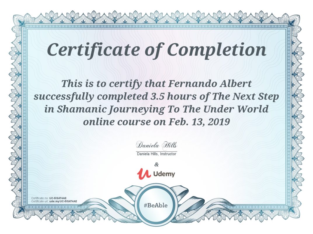 Shamanic Journeying to the Under World