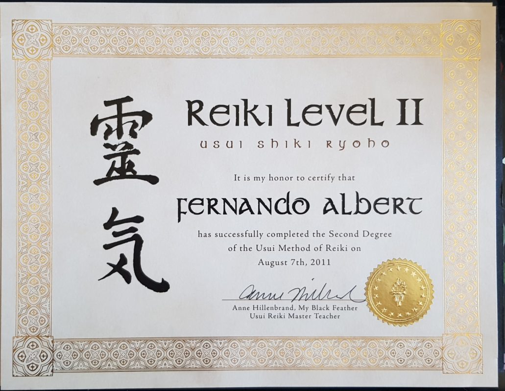 Reiki Level II — Second Degree